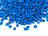 Piezas de plástico azul en primer plano | © Allgaier Process Technology 2022