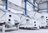 Plusieurs machines de criblage MSizer dans un hall de production | © Allgaier Process Technology 2022