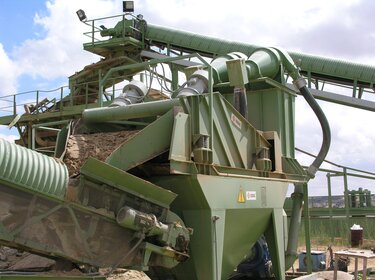 Sand Washing Equipment in use | © Allgaier Process Technology 2022