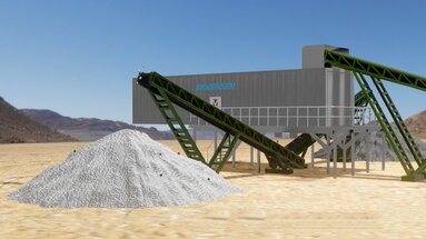 Smart Sorting Solution | © Allgaier Process Technology 2022 Solución de clasificación inteligente (3S) de Minerali Industriali Engineering y Mogensen | © Allgaier Process Technology 2022